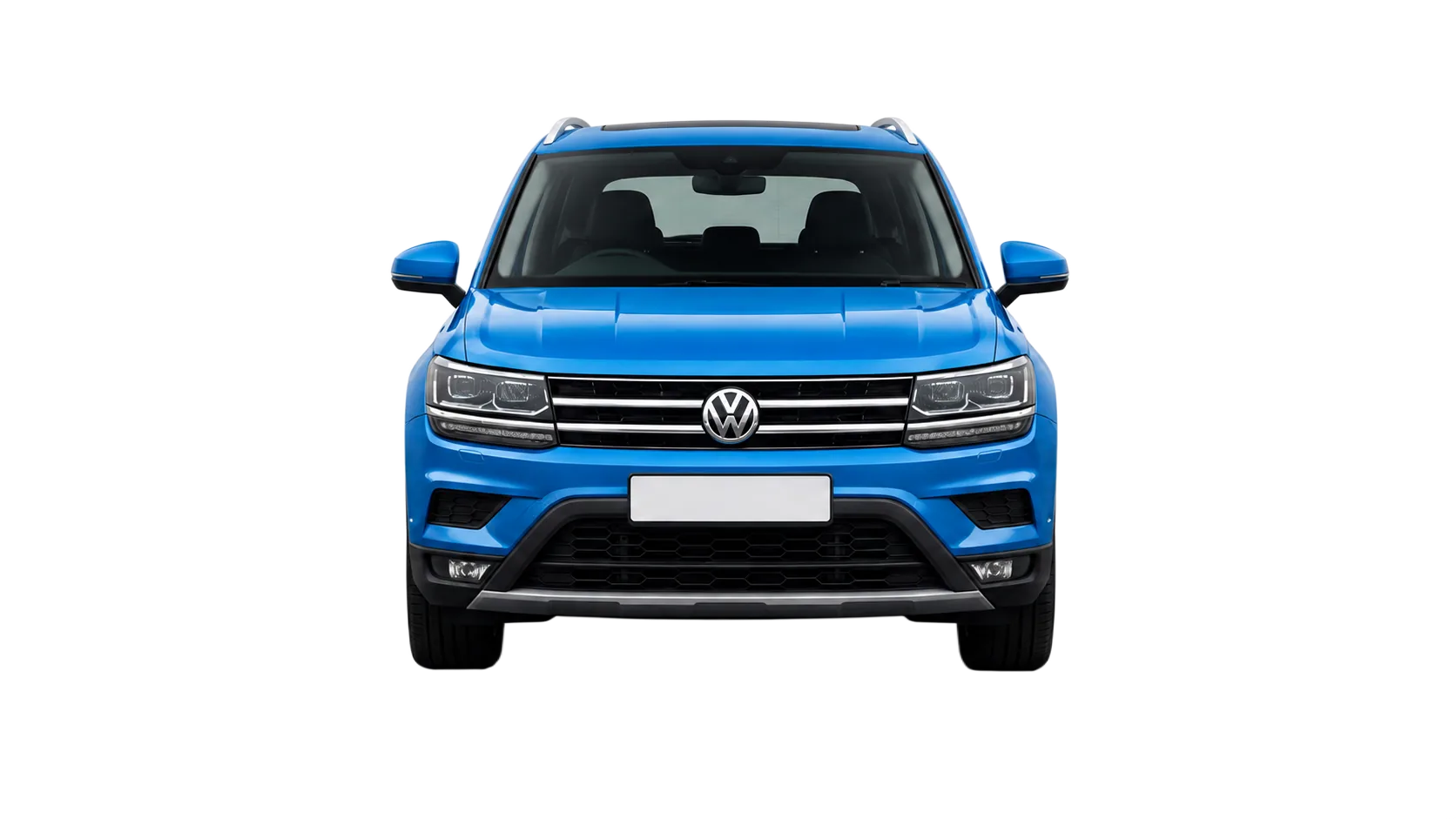 Blue Volkswagen SUV